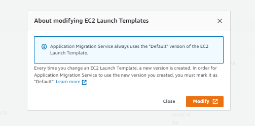 MGN&rsquo;s explanation of EC2 launch-template versions
