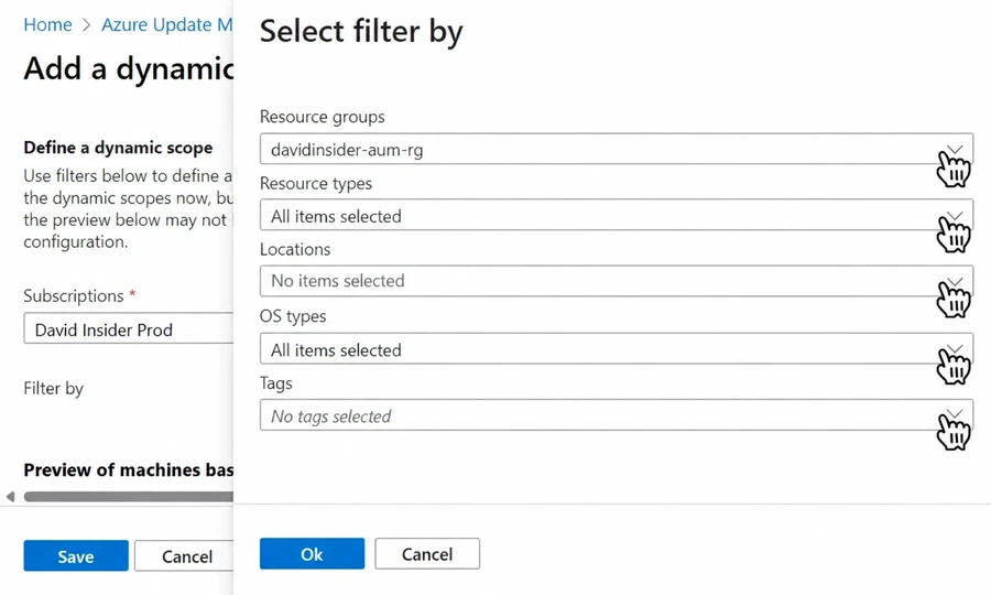 Adding a dynamic machine scope.