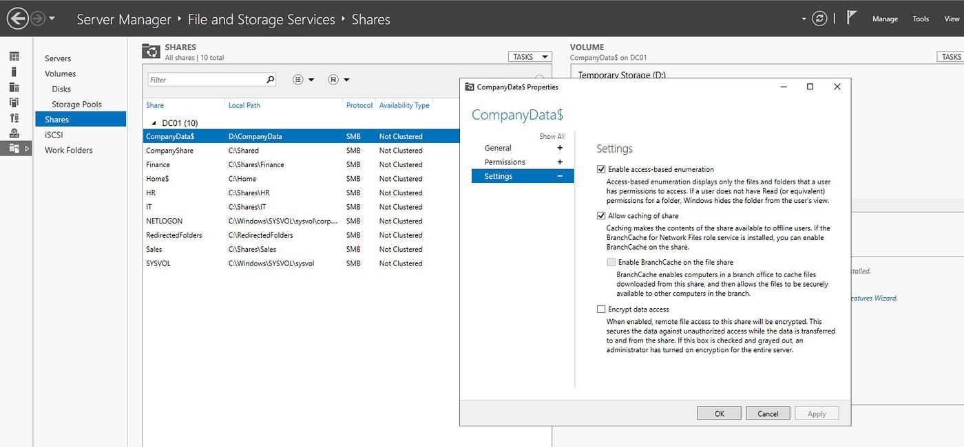 Access-Based Enumeration