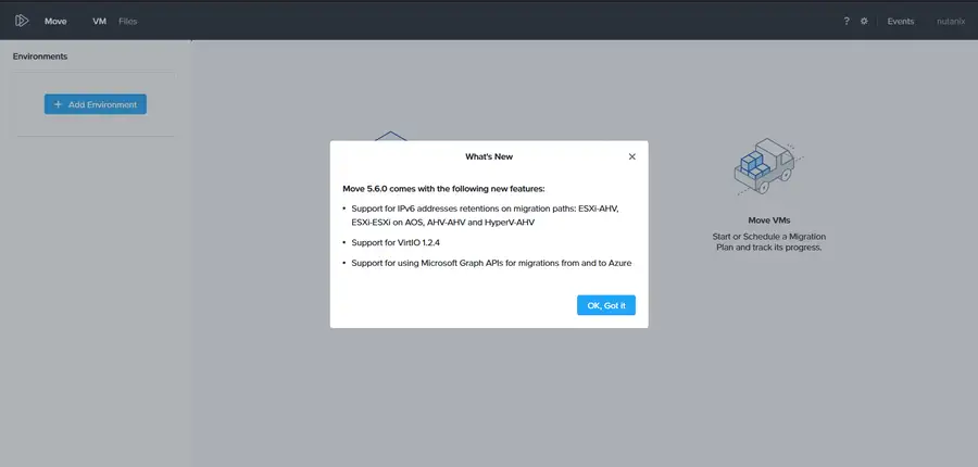 The VM Migration Dashboard