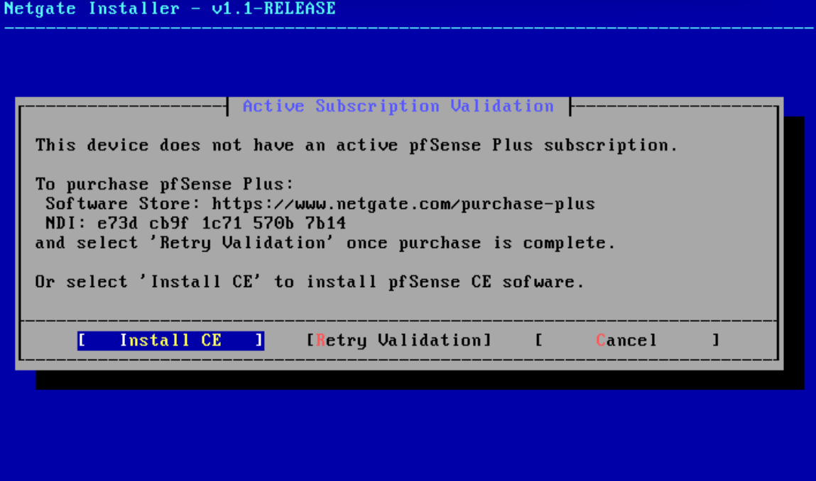 Choosing pfSense CE
