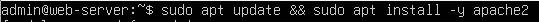 Installing Apache